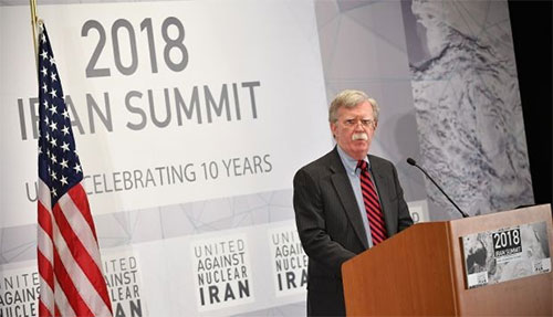 John Bolton envía un mensaje a Irán: “Vamos a ir a por vosotros”